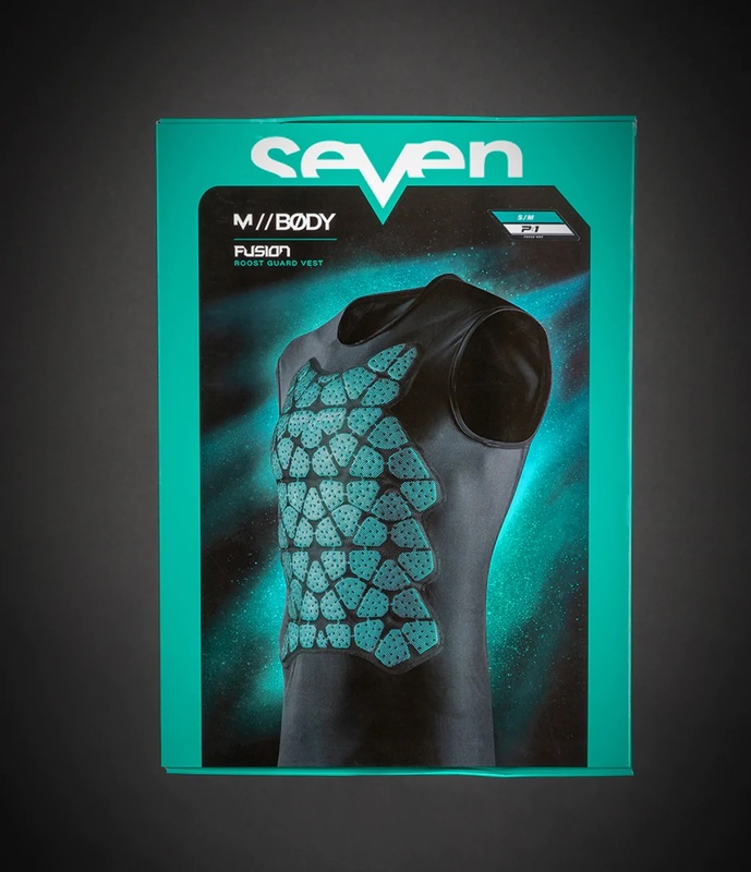 SEVEN Fusion Roost Trikot - Achwarz