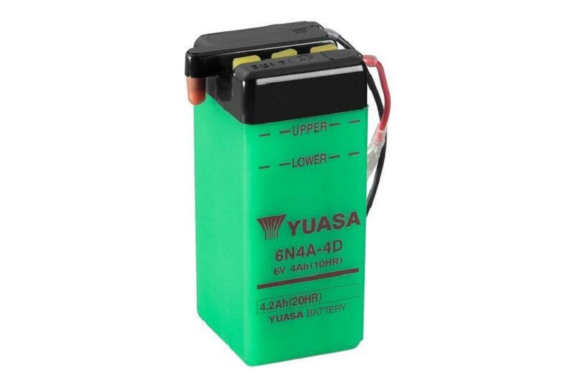 YUASA Blei/Säure Batterie ohne Säurepack - 6N4A-4D YUASA Blei/Säure Batterie ohne Säurepack - 6N4A-4D