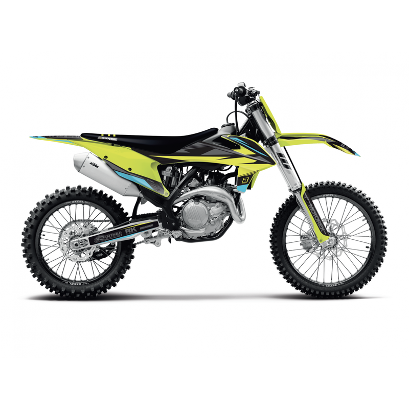 BLACKBIRD Stealth Complete Graphic Kit - passend für KTM SX-SXF BLACKBIRD Stealth Complete Graphic Kit - passend für KTM SX-SXF