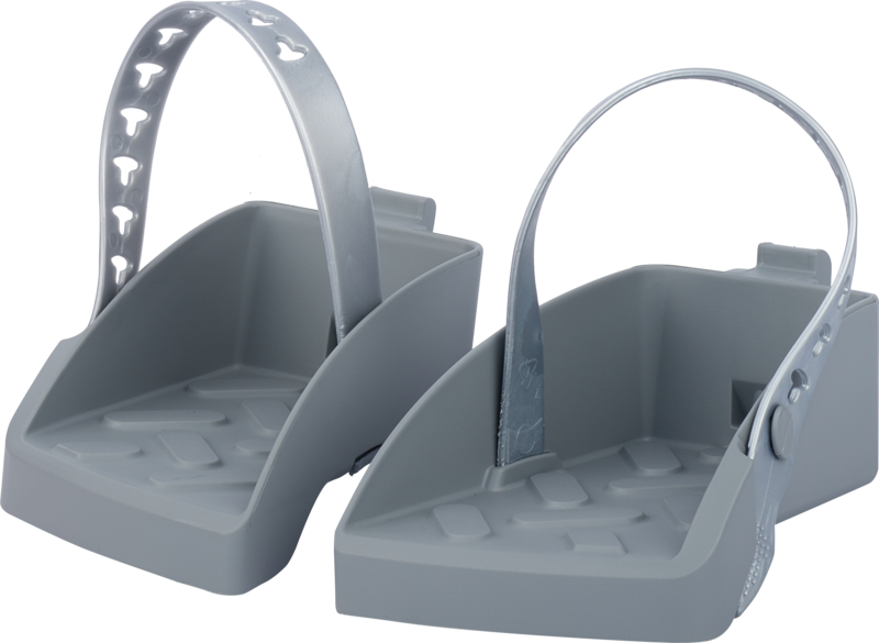 POLISPORT Footrests + Straps Light Grey Guppy Mini POLISPORT Footrests + Straps Light Grey Guppy Mini