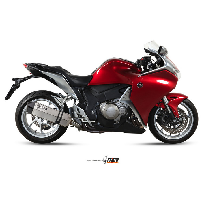 MIVV SPEED EDGE EDELSTAHL passend für Honda VFR1200 10-16 MIVV SPEED EDGE EDELSTAHL passend für Honda VFR1200 10-16
