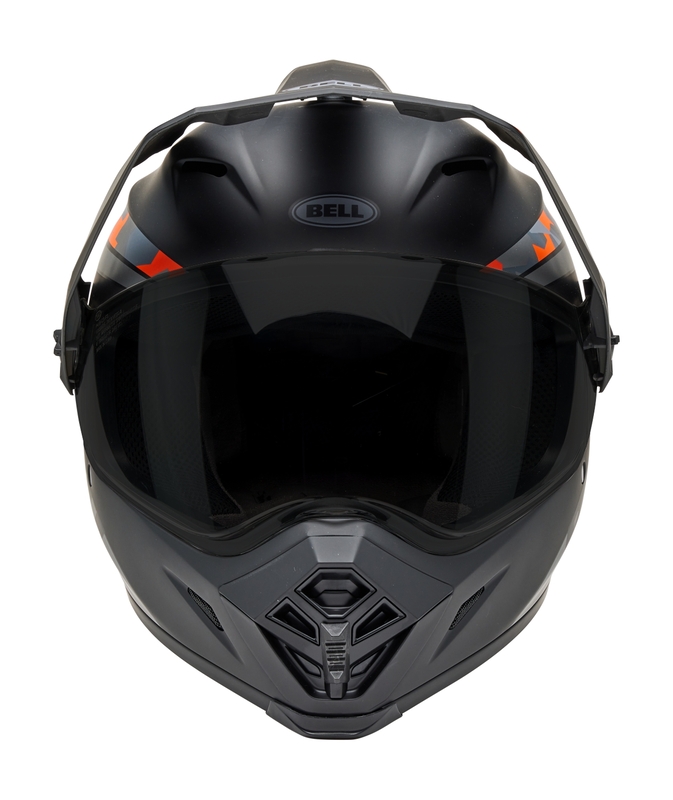 BELL MX-9 Adventure Mips Helm - Mesa Matte Black Orange Camo