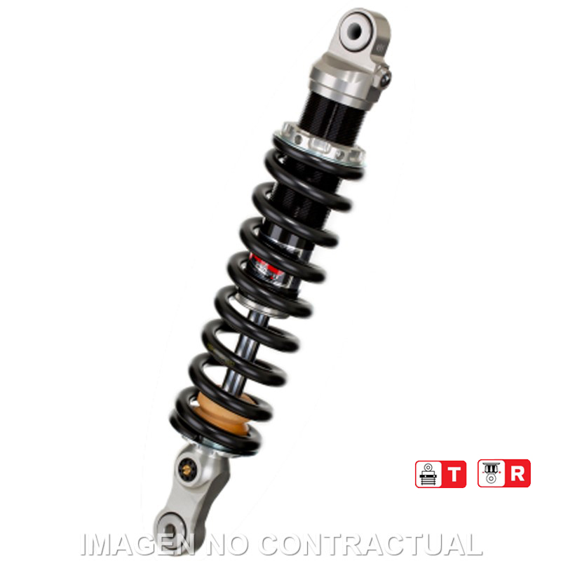 Federbein Z366-Serie Mono hinten passend für BMW R 65 G/S (87-92), R 80 G/S (80-87) MZ366-365TR-05-88