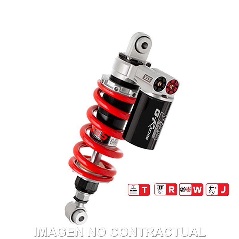 Federbein G456-Serie Mono hinten für MV Agusta Rivale 800 (14-17) MG456-310TRWJ-59-858 Federbein G456-Serie Mono hinten für MV Agusta Rivale 800 (14-17) MG456-310TRWJ-59-858