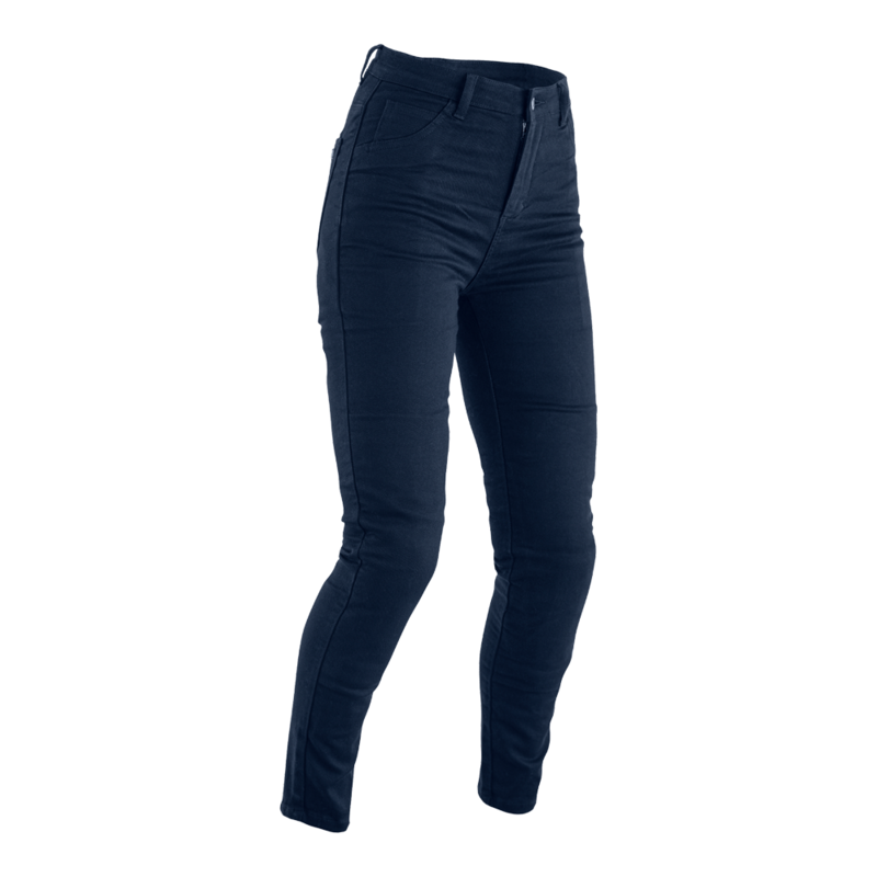 RST Jegging CE Verstärkte Damen Textil Jeans - Indigo Blau Größe M Kurzes Bein