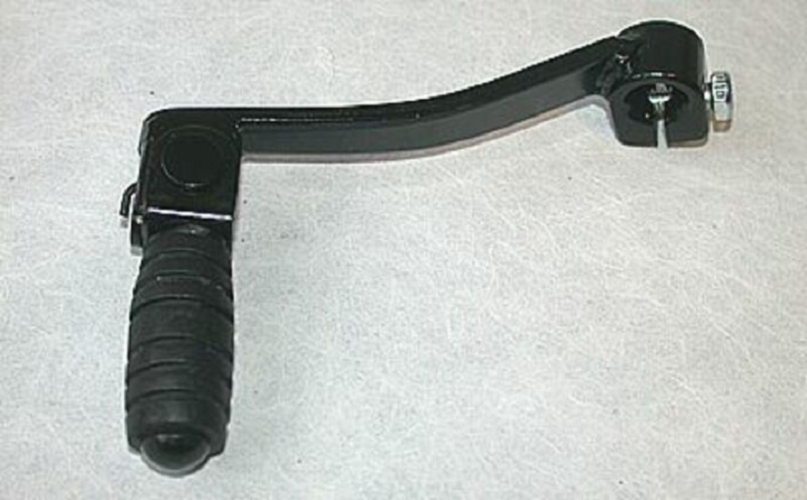 BIHR Schalthebel Stahl schwarz mit Gummi passend für Yamaha