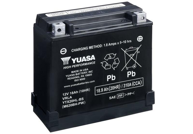 YUASA Wartungsfreie Batterie mit Säurepack - YTX20HL-BS-PW YUASA Wartungsfreie Batterie mit Säurepack - YTX20HL-BS-PW