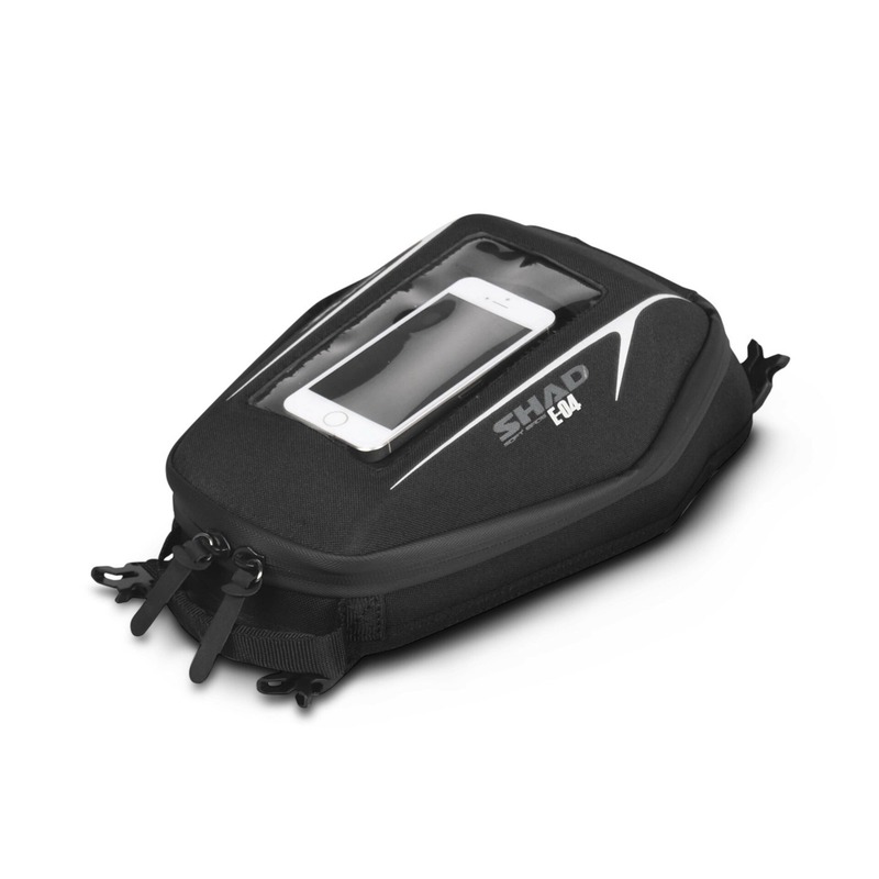 SHAD E-04 Halbsteifer Tankrucksack schwarz 3L SHAD E-04 Halbsteifer Tankrucksack schwarz 3L