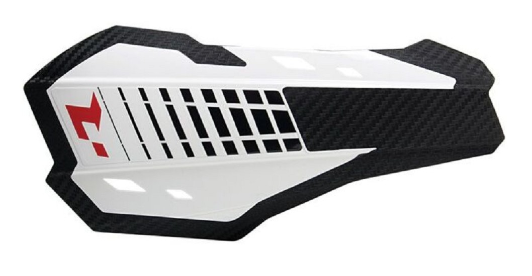 RACETECH HP2 Handschützer Ersatzabdeckungen Weiß