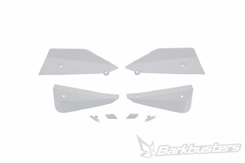 BARKBUSTERS Sabre Handschützer-Kit - Weiß