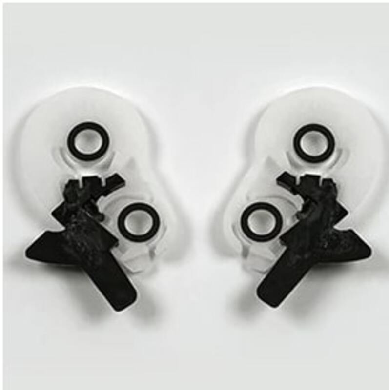 ARAI Schild Halteplatte Weiss Super AdSis ZF-LRS