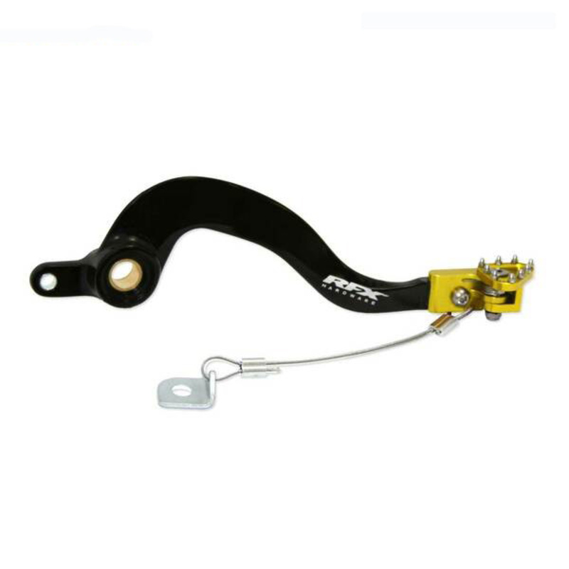 RFX Pro ST Bremshebel hinten (schwarz/gelb) - passend für Suzuki RM125