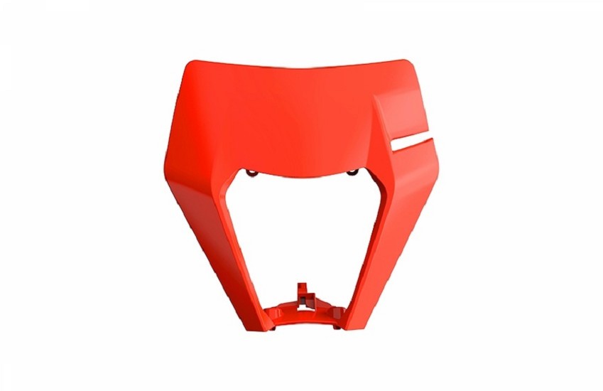 POLISPORT Lampenmaske neonorange passend für KTM