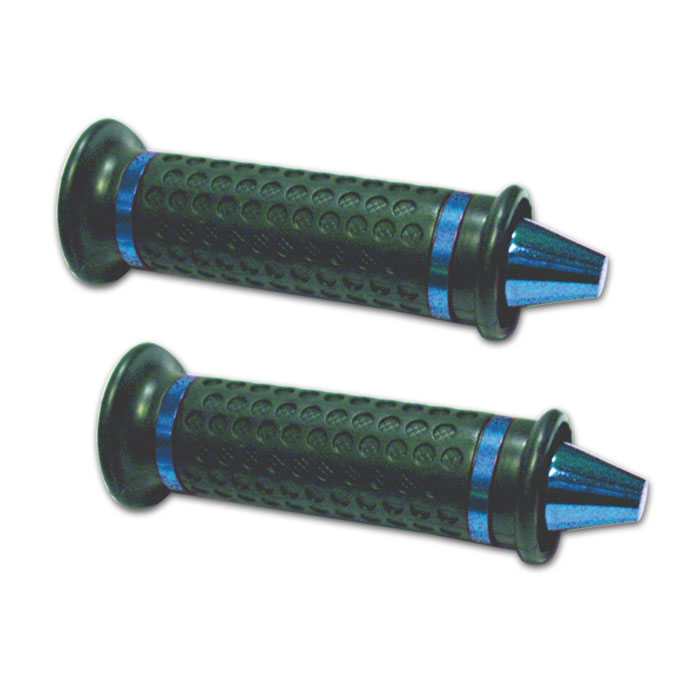 Griffgummi Konik 7/8 / 22mm schwarz / blau Griffgummi Konik 7/8 / 22mm schwarz / blau