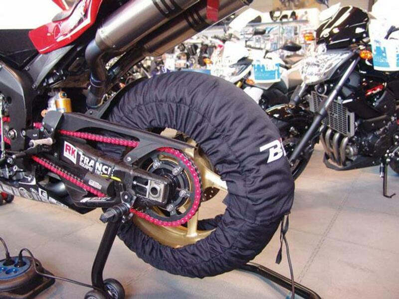 BIHR Home Track EVO2 Heizdecken selbstregulierend vorne 120 / hinten 150-165mm.