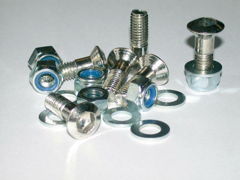 verstärkte Schrauben M8X1.00 30mm lang (Beutel mit 6 Schrauben + Muttern)