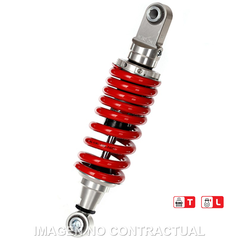 Federbein E302-Serie Mono hinten für Derbi Senda 125 R/SM (04-14) ME302-290TL-01-85 Federbein E302-Serie Mono hinten für Derbi Senda 125 R/SM (04-14) ME302-290TL-01-85