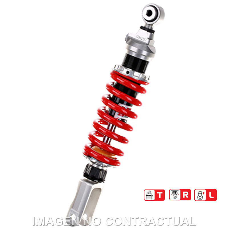 Federbein Z456-Serie Mono hinten passend für DUCATI Monster S4R (03-08) MZ456-305TRL-40-85
