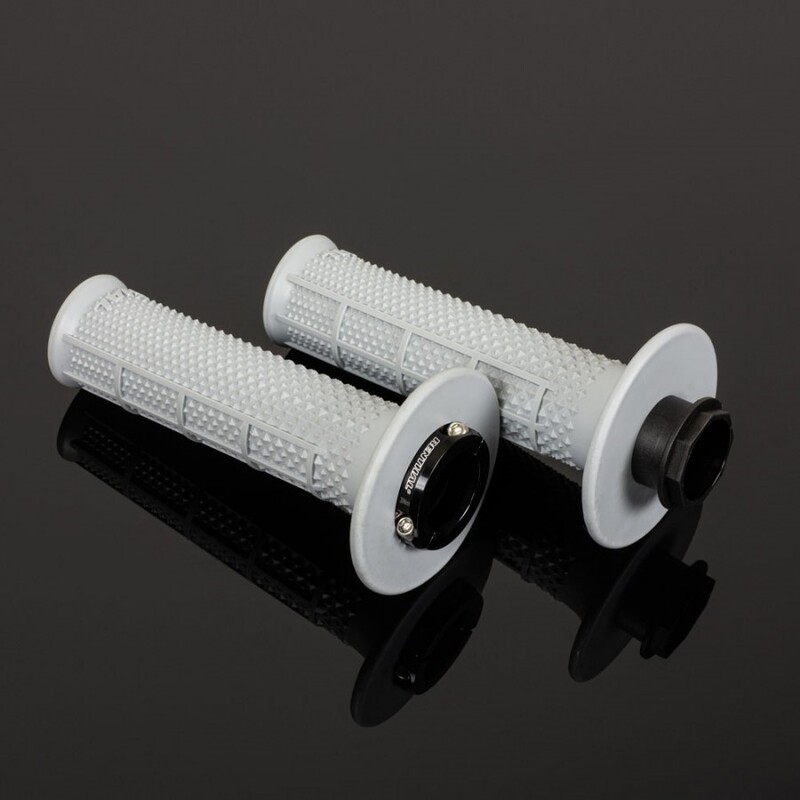 RENTHAL MX Original Lock-On Tapered Griffe - Soft - Half Waffle