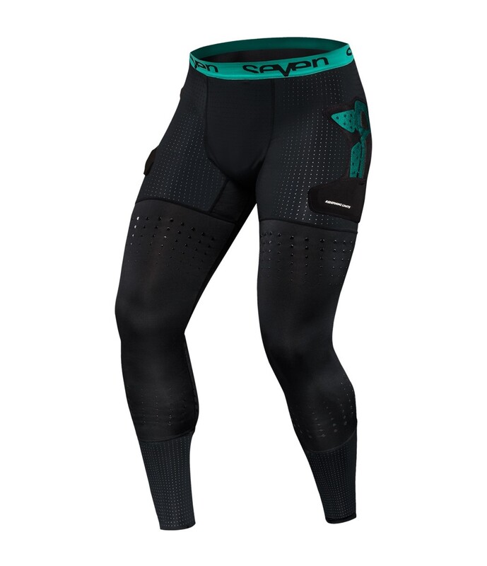 SEVEN Fusion Kompressions-Hose - Schwarz