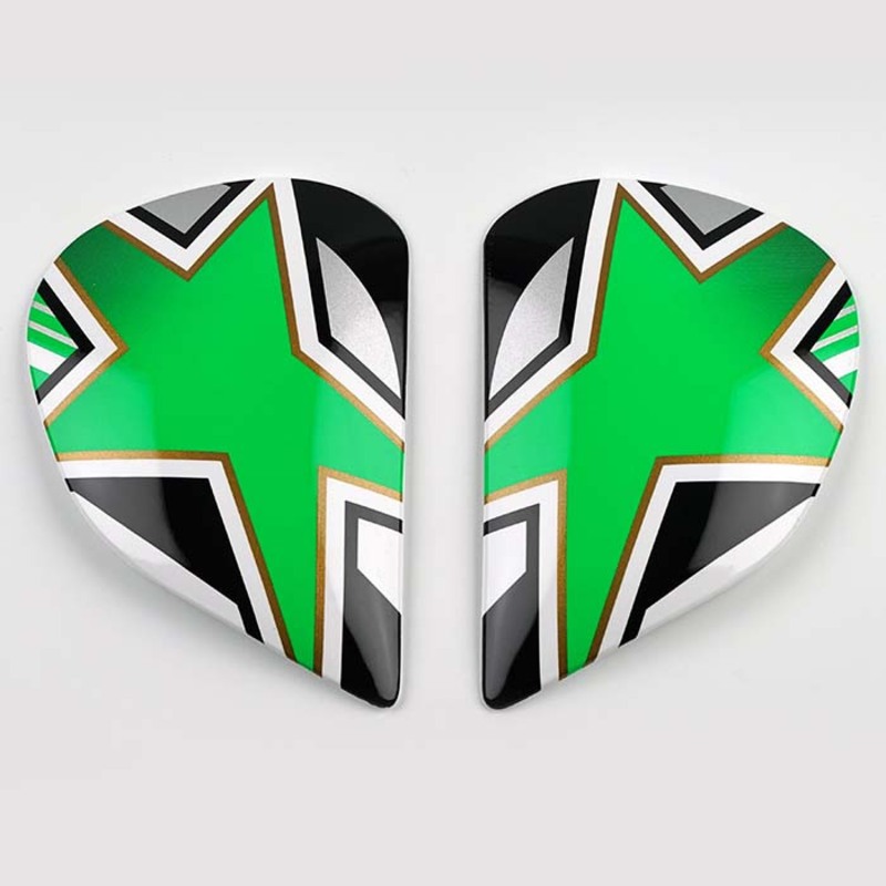 HOLDERSET ARAI SAJ STARFLAG 2 GREEN FULL FACE HELMET