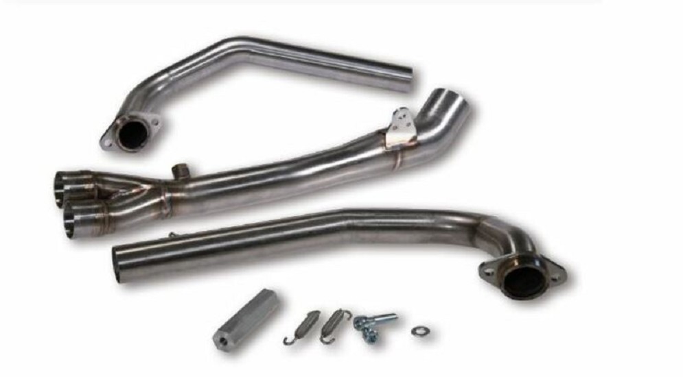 MALOSSI Wild Lion Header Pipe - Edelstahl Carbon passend für BMW C650 Sport