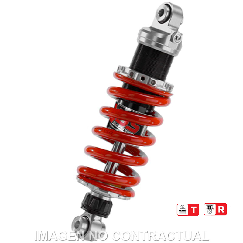 Federbein Z456-Serie Mono hinten passend für Honda VFR 700 F (88-89) MZ456-285TR-07-85