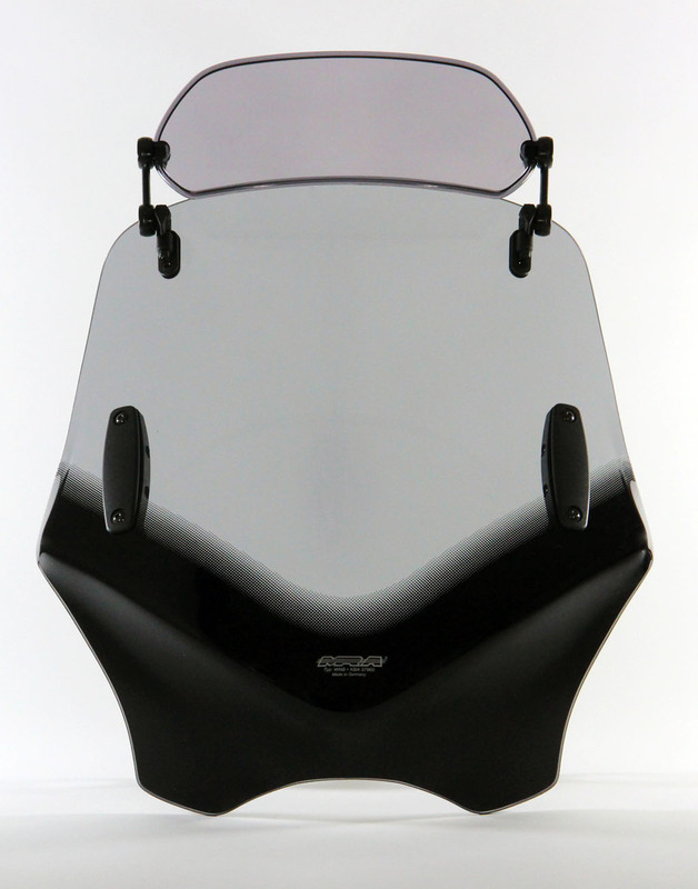 MRA V-FLOW X-CREEN SPORT TYP C Windschutzscheibe - mit Spoiler