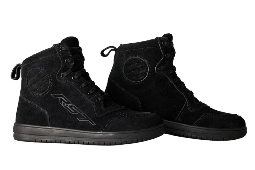 RST Hi-Top Damen Schuhe - Schwarzes Wildleder