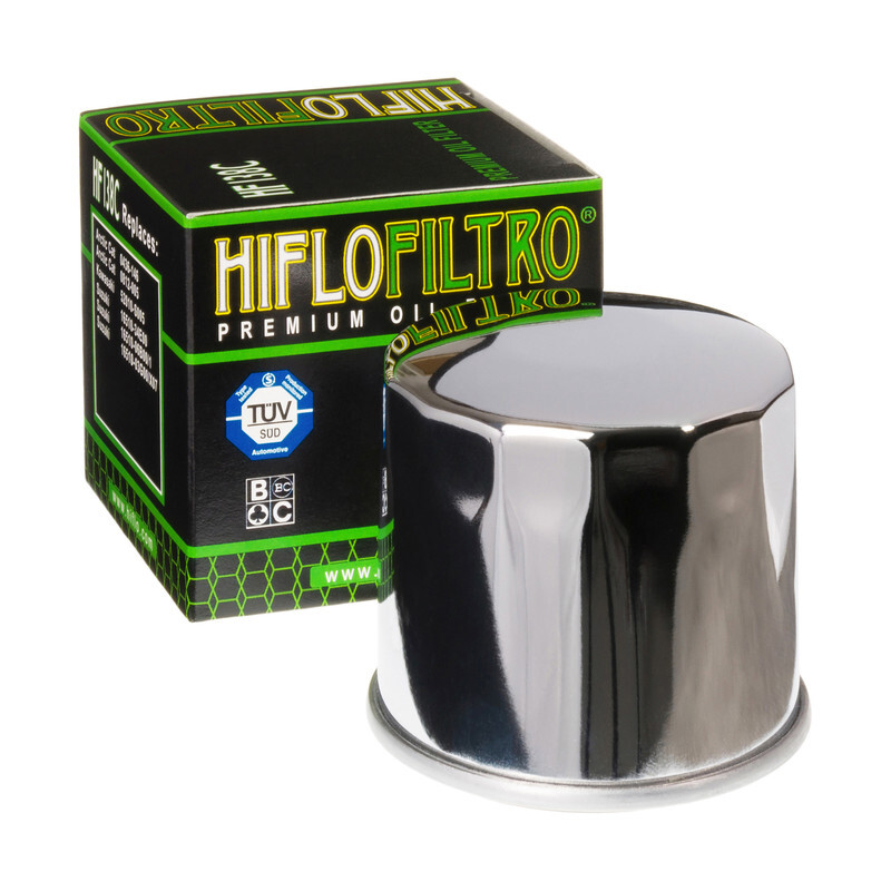 HIFLOFILTRO Ölfilter chrom - HF138C HIFLOFILTRO Ölfilter chrom - HF138C