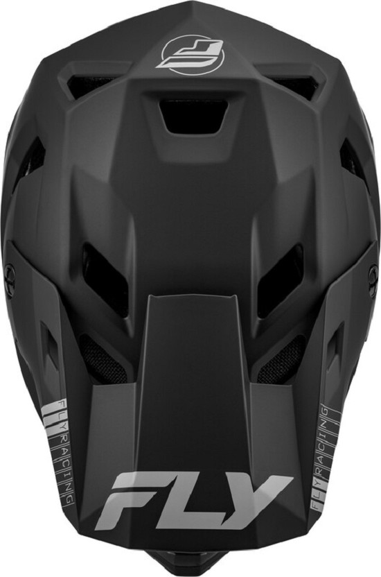 FLY RACING Rayce Fahrrad Helm - Mattschwarz