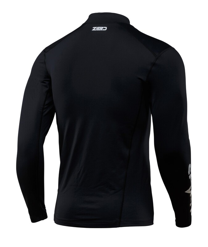 SEVEN Zero Jugend Kompressions Trikot  - Schwarz