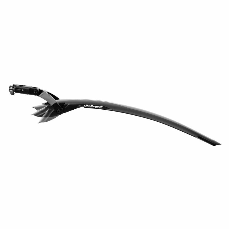 POLISPORT Rear Mudguard Mud Pro 26/29 Seat Post Mount Black