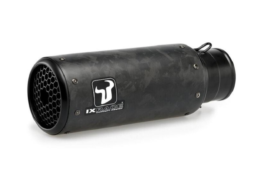IXRACE DCX1 Carbon forged Komplettanlage, passend für Yamaha MT-07, 21- (RM33) (Euro5)