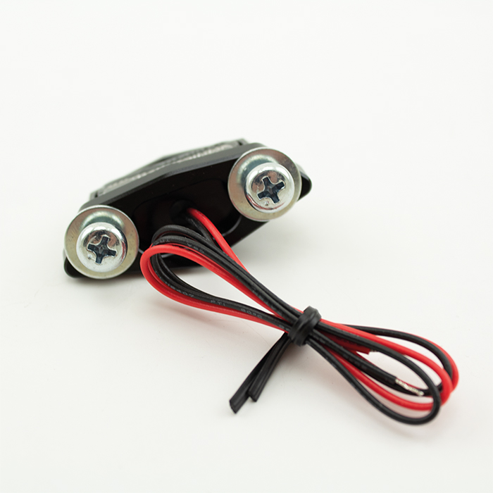 LED-Kennzeichenbeleuchtung Vento Alu schwarz
