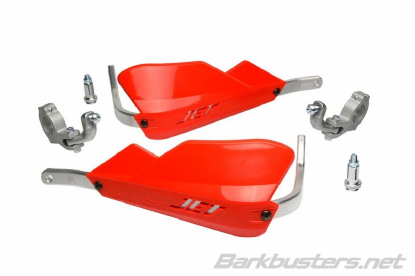 BARKBUSTERS Jet Handschutz Set Zweipunktbefestigung Konisch Rot BARKBUSTERS Jet Handschutz Set Zweipunktbefestigung Konisch Rot