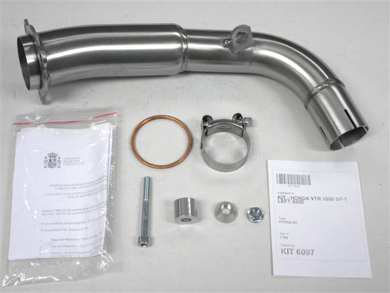 IXIL Adapterrohr, VTR 1000 SP1, linke Seite