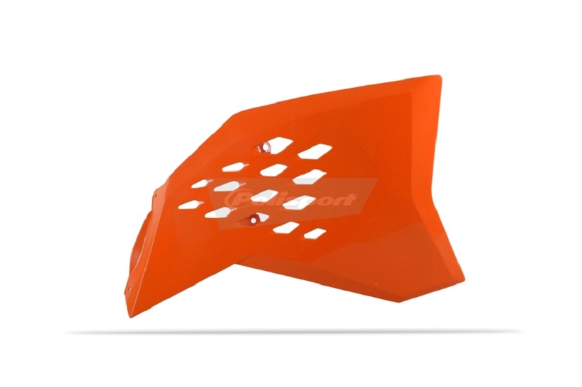 POLISPORT Kühlerspoiler seitlich passend für KTM SX EXC 07-10 Orange