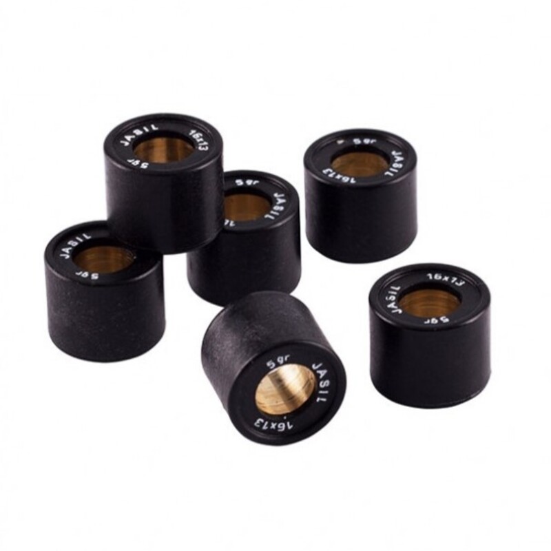JASIL Satz Variomatrollen 20x12mm 10gr - 6 teilig
