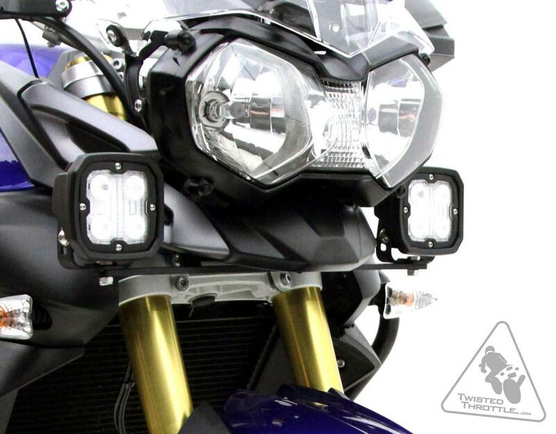 DENALI Beleuchtungs-Halterung Kompatibel mit TRIUMPH Tiger 800 DENALI Beleuchtungs-Halterung Kompatibel mit TRIUMPH Tiger 800
