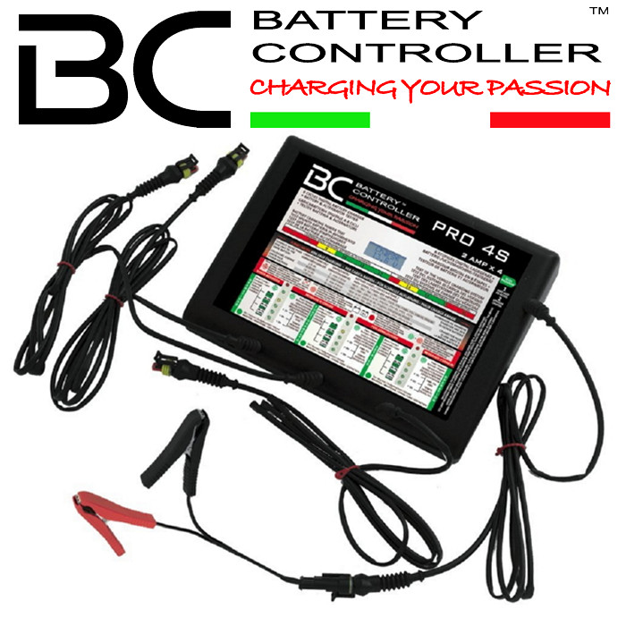 BC Batterieladegerät PRO 4S 4-Fach 12V BC Batterieladegerät PRO 4S 4-Fach 12V