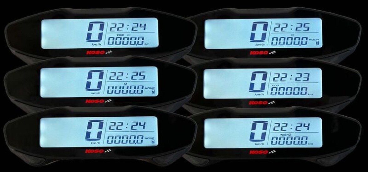 KOSO DB EX-03 Tachometer Mehrfachanzeigen