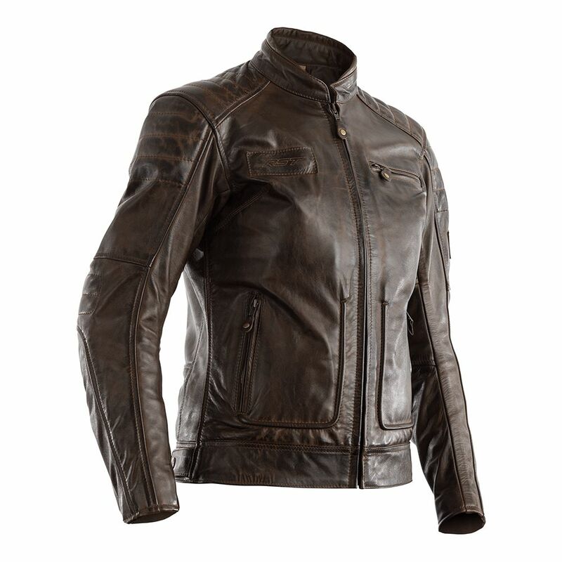 RST Roadsater II Lederjacke Braun - Größe M RST Roadsater II Lederjacke Braun - Größe M