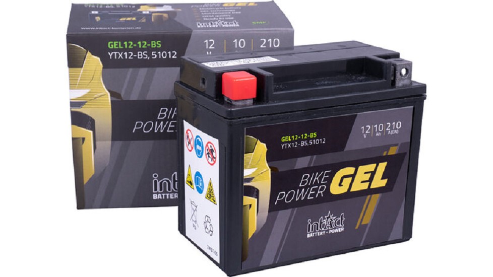 INTACT Bike Power-Batterie GEL YTX12-BS INTACT Bike Power-Batterie GEL YTX12-BS