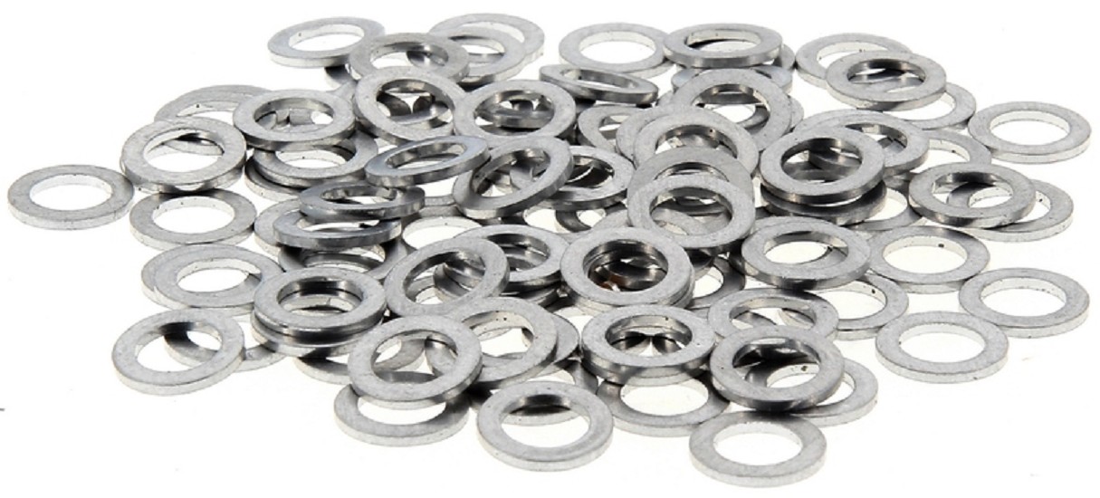 Aluminium Dichtringe: 6X10X1,0mm Aluminium Dichtringe: 6X10X1,0mm