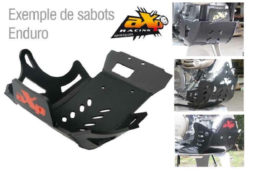 AXP Enduro Unterfahrschutz - HDPE 6 mm Gas Gas AXP Enduro Unterfahrschutz - HDPE passend für Yamaha