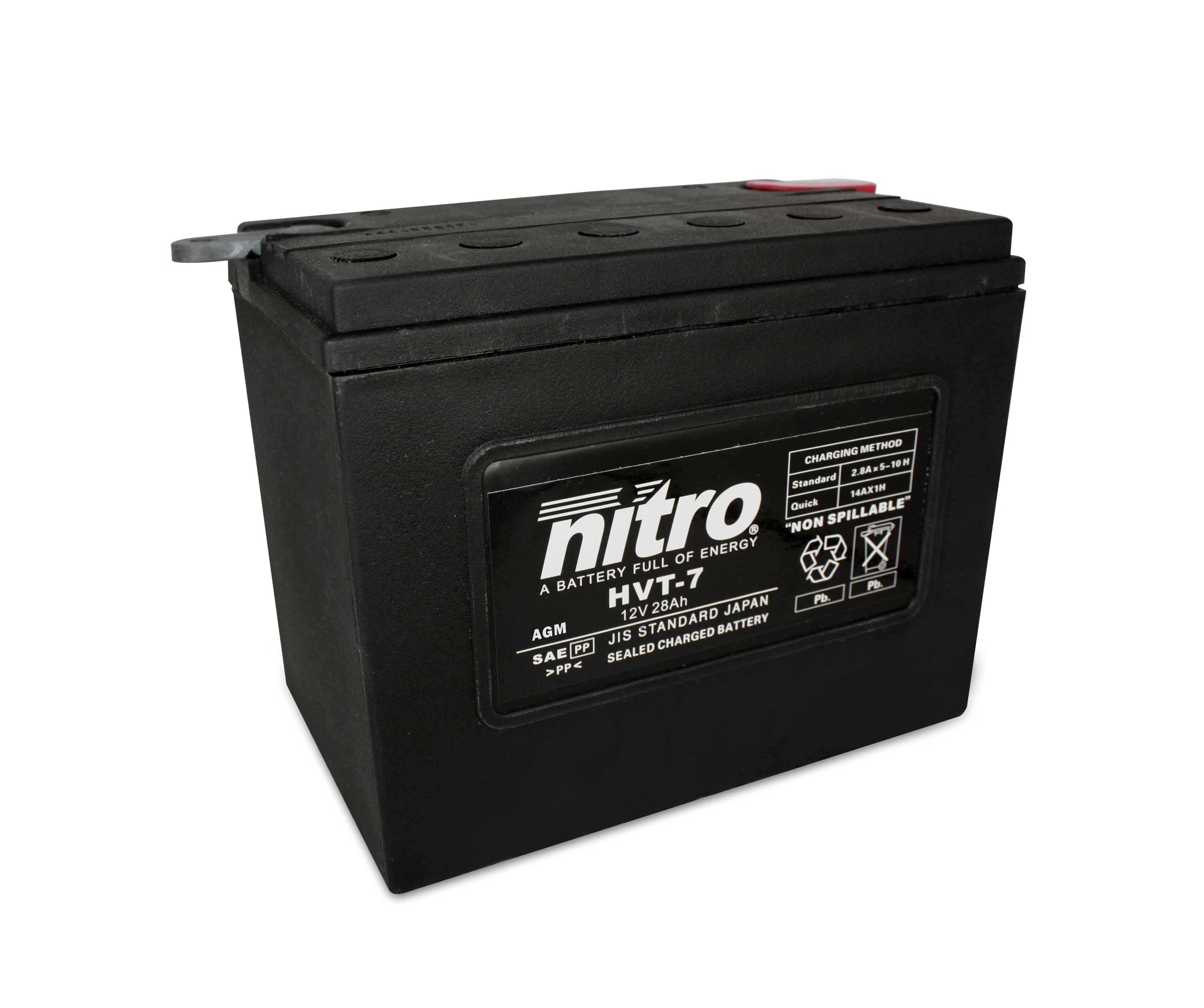 Batterie NITRO HVT 07 SLA (WC) Gel 12V/30Ah [203x130x165] CCA=370A