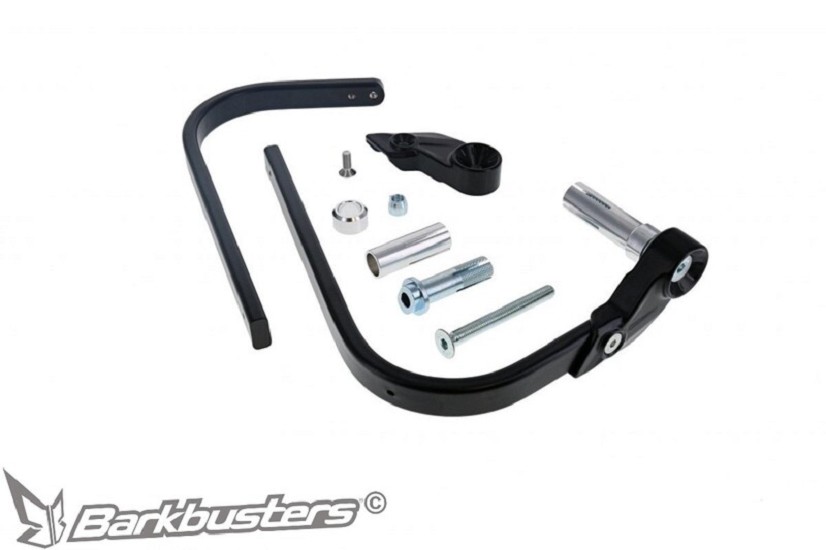 BARKBUSTERS Universal-Hardware-Kit Einpunkt-Klemmhalterung hohl Schwarz