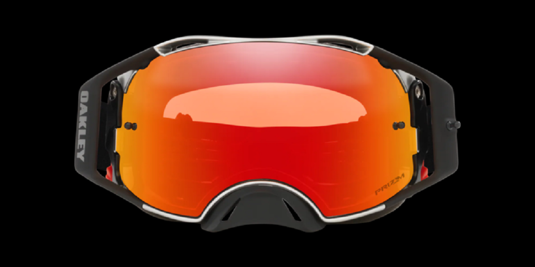 OAKLEY Airbrake® MX Goggle - Tuff Blocks Black Gunmetal/Prizm Mx Torch Iridium Lens