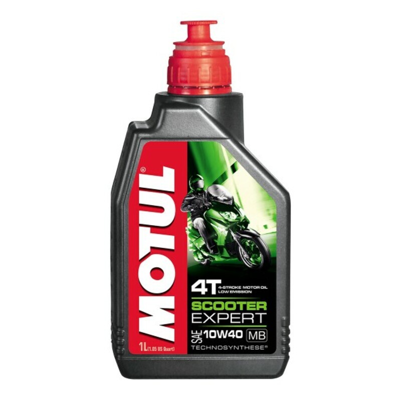 MOTUL Scooter Expert 4T Motor Oil - 10W40 1L x12 MOTUL Scooter Expert 4T Motor Oil - 10W40 1L x12